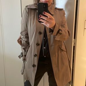 Michael by Michael Kors khaki short trench